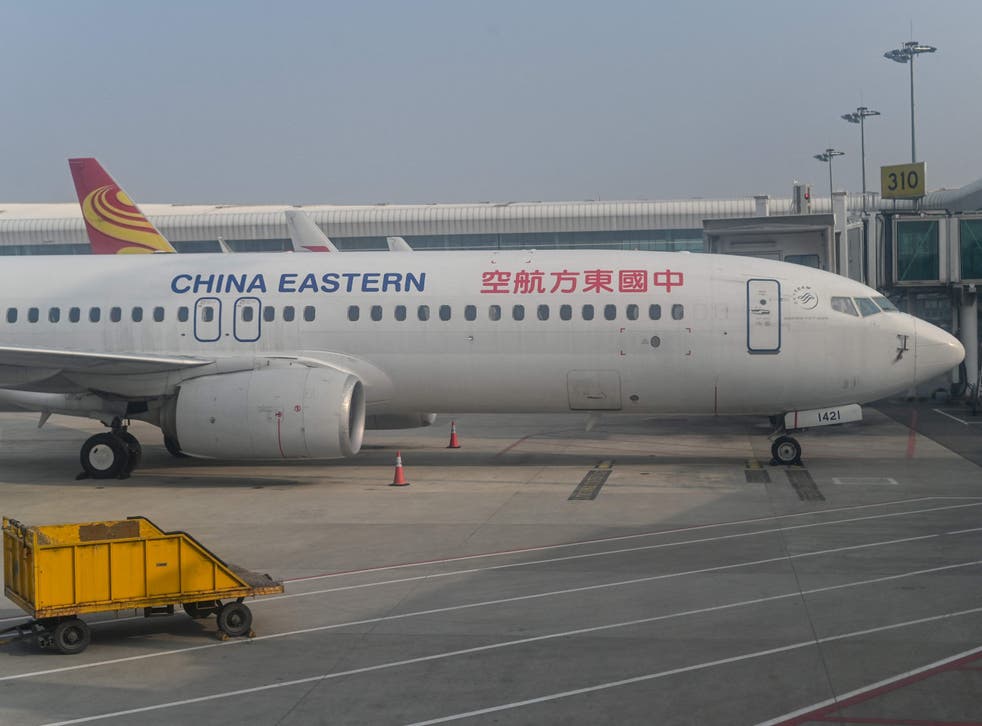 Un avión Boeing 737-800 de China Eastern Airlines