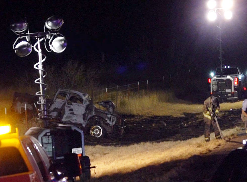 Accidente del equipo de golf de Texas